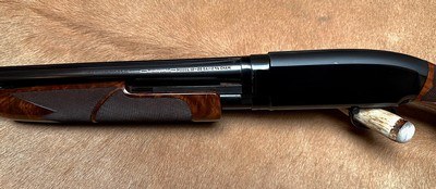 Winchester Model 12 Pigeon Grade 20 gauge, Rare B Style carved wood - Image 4 of 11