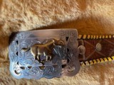 Western belt and buckle - 1 of 4