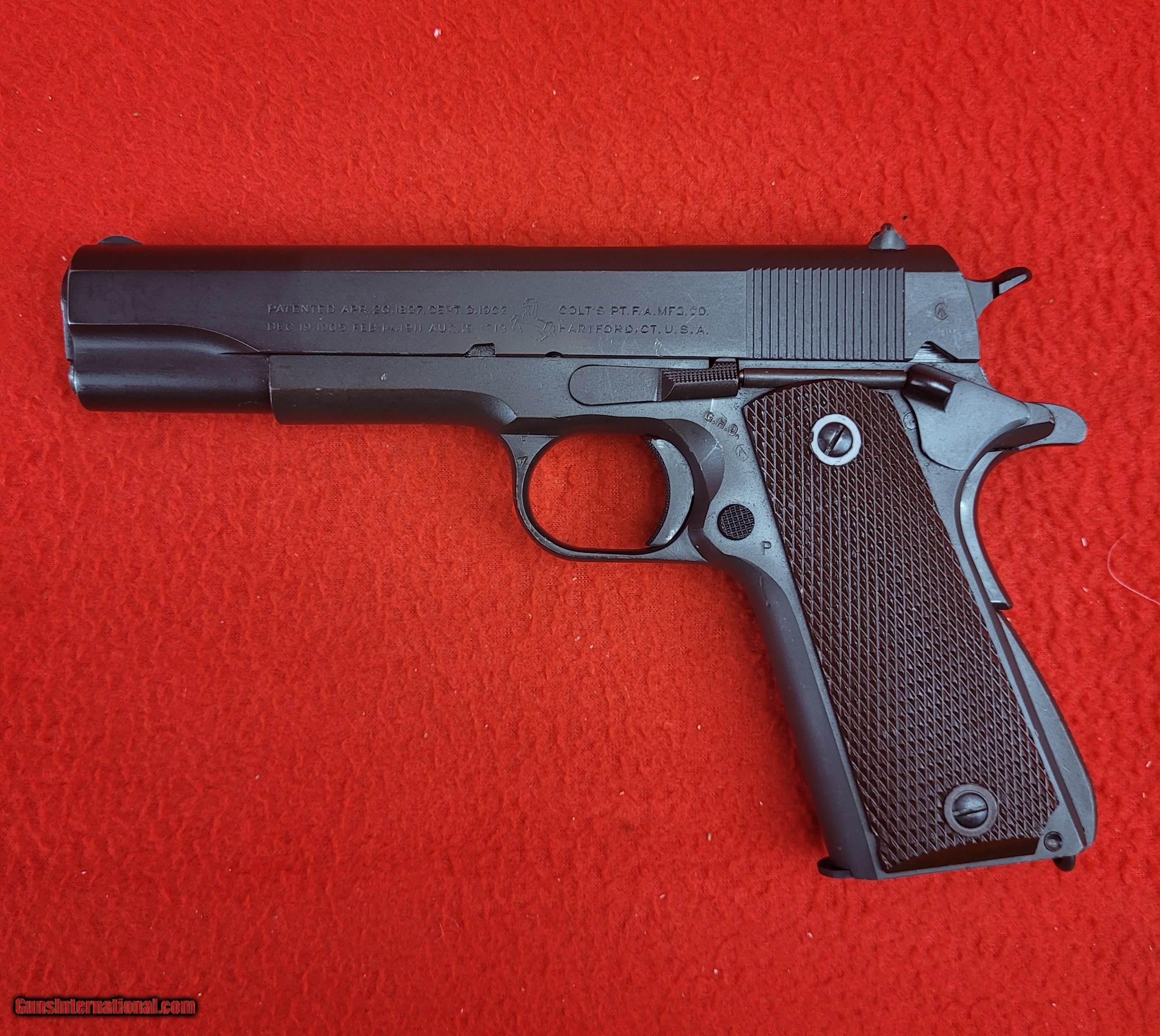 Rare WWII Colt 1911 A1 Canadian Lend-Lease Mint Example