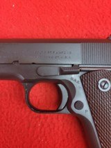 Rare WWII Colt 1911 A1 Canadian Lend-Lease Mint Example - 10 of 15