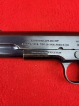 Amazing 1914 Colt 1911 100% Original - Shipped NY National Guard - 9 of 15
