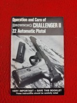 Browning Challenger II Mint 1979 Production - with Factory Box Paperwork - 13 of 15