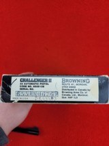 Browning Challenger II Mint 1979 Production - with Factory Box Paperwork - 15 of 15