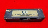 USMC Colt Service Model Ace .22 - 45 Conversion Kit - Shipped March 1942 - 20 of 20