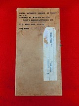 Colt Woodsman USAF Artic Survival Pistol - MFG 1949 - Original Box - 16 of 20