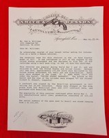 1917 S&W Revolver WWI MFG - With Letter - 14 of 20