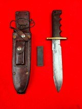 Randall Made Knife #14 Attack 1965 Vietnam War Carried - KIA USMC