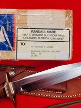 Randall Made Knife Model #1-7 Fighter - Shipped In Theater Global War On Terror - 3 of 9