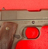 Ithaca Gun Co 1911A1 - August 1944 Production - High Condition Original Pistol - Pacific Theater - 4 of 20