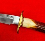 Vintage Randall Made 1-6 Fighter - Smabar Stag - Sullivan's Sheath - Nice Example! - 7 of 19