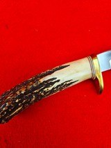 Vintage Randall Made Knife Model 3-6 - Beautiful Stag - Johnson Roughback Sheath - 13 of 19