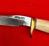 Vintage Randall Made Knife Model 3-6 - Beautiful Stag - Johnson Roughback Sheath - 6 of 19