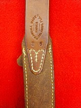 Vintage Randall Made Knife Model 3-6 - Beautiful Stag - Johnson Roughback Sheath - 19 of 19