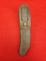 Randall Model #8-4 B&T - Circa 1958 - Rare Stag With Buttcap - Brown Button Sheath - U2 Pilot 