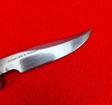 Randall Model #8-4 B&T - Circa 1958 - Rare Stag With Buttcap - Brown Button Sheath - U2 Pilot 