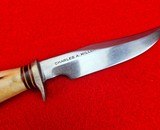 Randall Model #8-4 B&T - Circa 1958 - Rare Stag With Buttcap - Brown Button Sheath - U2 Pilot 