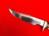 Randall Model #8-4 B&T - Circa 1958 - Rare Stag With Buttcap - Brown Button Sheath - U2 Pilot 