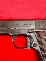 World War Two Ithaca 1911A1 - December 1943 Production - Completely Original Pistol - Recent Estate Find! - 10 of 19