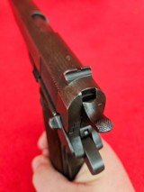 World War Two Ithaca 1911A1 - December 1943 Production - Completely Original Pistol - Recent Estate Find! - 13 of 19