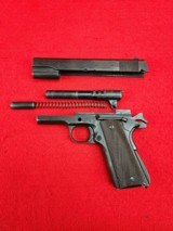 World War Two Ithaca 1911A1 - December 1943 Production - Completely Original Pistol - Recent Estate Find! - 17 of 19