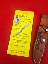 Randall Made Knives 1965 