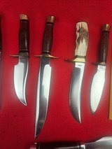 Ralph Bone & G.W. Stone Lifetime Knife Collection - 14 Knives Total - 1960's Thru 1980's - Investment Grade Collection - Legendary Texas Knife Makers - 15 of 19