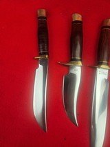 Ralph Bone & G.W. Stone Lifetime Knife Collection - 14 Knives Total - 1960's Thru 1980's - Investment Grade Collection - Legendary Texas Knife Makers - 14 of 19