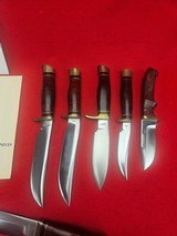 Ralph Bone & G.W. Stone Lifetime Knife Collection - 14 Knives Total - 1960's Thru 1980's - Investment Grade Collection - Legendary Texas Knife Makers - 17 of 19