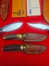 Ralph Bone & G.W. Stone Lifetime Knife Collection - 14 Knives Total - 1960's Thru 1980's - Investment Grade Collection - Legendary Texas Knife Makers - 12 of 19