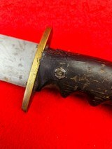Vintage Vietnam War Nguyen Dan Made Bowie Knife - Rare! - 14 of 20