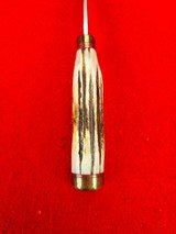 Randall Made Knife Model 7-4 Fisherman/Hunter - Decked Out! Many Extra Options! Beautiful Sambar Stag - Never Used - 14 of 16 Randall Made Knife Model 7-4 Fisherman/Hunter - Decked Out! Many Extra Options! Beautiful Sambar Stag - Never Used - 14 of 16