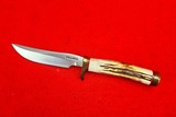 Randall Made Knife Model 7-4 Fisherman/Hunter - Decked Out! Many Extra Options! Beautiful Sambar Stag - Never Used - 3 of 16 Randall Made Knife Model 7-4 Fisherman/Hunter - Decked Out! Many Extra Options! Beautiful Sambar Stag - Never Used - 3 of 16