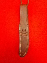 Randall Made Knife Model 7-4 Fisherman/Hunter - Decked Out! Many Extra Options! Beautiful Sambar Stag - Never Used - 15 of 16 Randall Made Knife Model 7-4 Fisherman/Hunter - Decked Out! Many Extra Options! Beautiful Sambar Stag - Never Used - 15 of 16