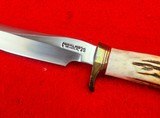 Randall Made Knife Model 7-4 Fisherman/Hunter - Decked Out! Many Extra Options! Beautiful Sambar Stag - Never Used - 7 of 16 Randall Made Knife Model 7-4 Fisherman/Hunter - Decked Out! Many Extra Options! Beautiful Sambar Stag - Never Used - 7 of 16