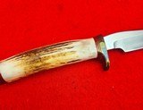 Randall Made Knife Model 7-4 Fisherman/Hunter - Decked Out! Many Extra Options! Beautiful Sambar Stag - Never Used - 11 of 16 Randall Made Knife Model 7-4 Fisherman/Hunter - Decked Out! Many Extra Options! Beautiful Sambar Stag - Never Used - 11 of 16