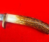 Randall Made Knives Model #8 Bird & Trout - Beautiful Stag! New Old Stock - Skip The 7 Year Wait! - 5 of 14