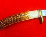 Randall Made Knives Model #8 Bird & Trout - Beautiful Stag! New Old Stock - Skip The 7 Year Wait! - 11 of 14