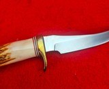 Randall Made Knives Model #8 Bird & Trout - Beautiful Stag! New Old Stock - Skip The 7 Year Wait! - 12 of 14