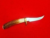 Randall Made Knives Model #8 Bird & Trout - Beautiful Stag! New Old Stock - Skip The 7 Year Wait! - 9 of 14