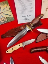 Amazing Clyde Fischer Knife Collection! 16 Total Pieces - Legendary Texas Knifemaker - ABS Hall Of Fame - One Of The Best You Will Ever See - 8 of 12