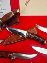 Amazing Clyde Fischer Knife Collection! 16 Total Pieces - Legendary Texas Knifemaker - ABS Hall Of Fame - One Of The Best You Will Ever See - 10 of 12