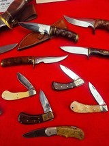 Amazing Clyde Fischer Knife Collection! 16 Total Pieces - Legendary Texas Knifemaker - ABS Hall Of Fame - One Of The Best You Will Ever See - 3 of 12