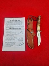 Randall Made Knives Non-Catalog GTR Special - Stainless W/Beautiful Stag! Great Hunting Knife - Skip The 7 Year Wait - As New Condition