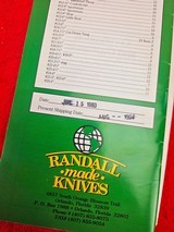 Randall Made Knife Model #14 CDT - 1993 - 18 of 19