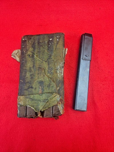 Lot of 5 NOS USGI M3 Grease Gun Magazines - WWII Contract Mfg - Guide Lamp? Make Offer!!