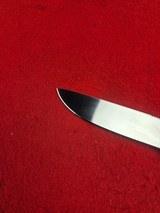 Beautiful Custom Knife By Los Osos California Maker Joe Funderburg - Hunting/Utility Knife 1970s With Original Catalog - 10 of 20