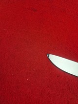 Beautiful Custom Knife By Los Osos California Maker Joe Funderburg - Hunting/Utility Knife 1970s With Original Catalog - 11 of 20