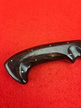 Beautiful Custom Knife By Los Osos California Maker Joe Funderburg - Hunting/Utility Knife 1970s With Original Catalog - 14 of 20