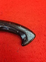 Beautiful Custom Knife By Los Osos California Maker Joe Funderburg - Hunting/Utility Knife 1970s With Original Catalog - 5 of 20