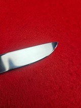Beautiful Custom Knife By Los Osos California Maker Joe Funderburg - Hunting/Utility Knife 1970s With Original Catalog - 18 of 20